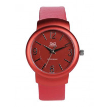 Q&Q Women Red Dial Watch