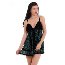 Red Rose Blue & Black Nightdress