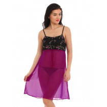 Red Rose Magenta Nightdress