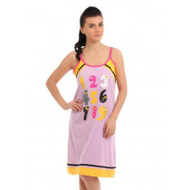 Red Rose Women Lavender  Nightdress