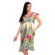 Red Rose Women Multi Coloured Nightdress