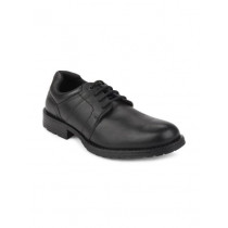 Red Tape Men Black Leather Casual Shoes