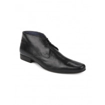Red Tape Men Black Leather Formal Shoes