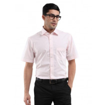 Reid & Taylor Men Pink Striped Shirt