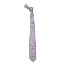 Reid & Taylor Men Printed Lavender Tie