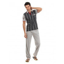 SDL by Sweet Dreams Men Black Lounge Set