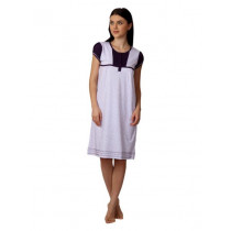 SDL by Sweet Dreams Women Purple Nightdress