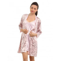 SDL by Sweet Dreams Women Pink Nightdress