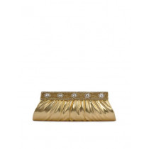 Spice Art Women Zircons Gold Clutch