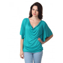 Tokyo Talkies Women Blue Top