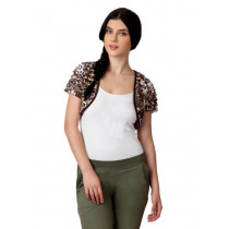 Tonga Women Coffee Brown Shrug