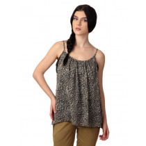 Tonga Women Printed Black Top