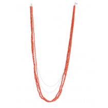ToniQ Women Orange Necklace