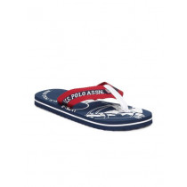 U.S. Polo Assn. Men Navy Blue Flip Flops