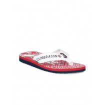 U.S. Polo Assn. Men Red Flip Flops