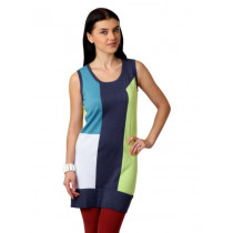 United Colors of Benetton Women Blue Tunic