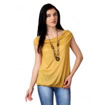 United Colors of Benetton Women Mustard Top