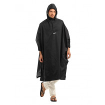 Wildcraft Unisex Black Poncho Rain Jacket