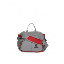 Wildcraft Unisex Grey & Red Waist Pouch