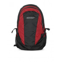 Wildcraft Unisex Red & Black Backpack