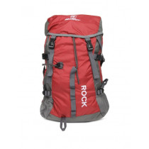 Wildcraft Unisex Red & Grey Rucksack