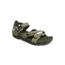 Woodland Men Khaki Sports Sandals