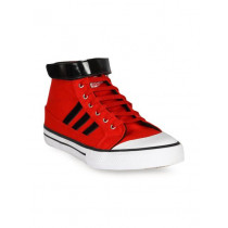 ADIDAS Unisex High Can Red Black Shoe