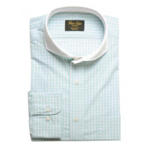 Reid & Taylor Men Check Green Shirts