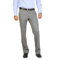 Arrow Men Solid Grey Trousers