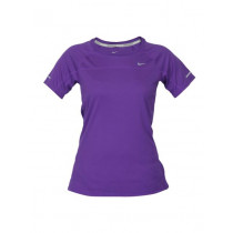 Nike Women Miler Purple T-shirt