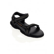 Force 10 Men Moser Black Sandals