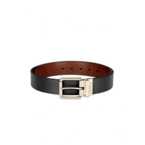 Fossil Men Black & Brown Ethan Belt