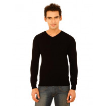 United Colors of Benetton Men Light WinterSweater Black Sweaters