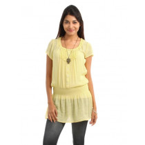 109F Women Yellow Tunic