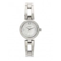 CASIO ENTICER Women Steel-Toned Dial Analogue Watch A633 