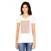 Tantra Women White Printed T-shirt