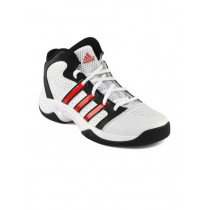 ADIDAS Kids-Unisex Tip Off 2 K White Sports Shoes