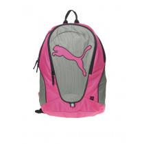 Puma Women Pink & Grey Backpack