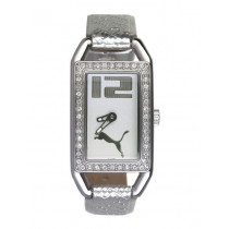 Puma Women Pure Pliancy 258 White Watches