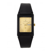 Maxima Men Gold Dial Watch