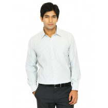 Indigo Nation Men Check White Shirts