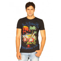 Ed Hardy Men's Beautiful But Dangerous Black T-shirt
