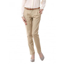 United Colors of Benetton Women Beige Trousers