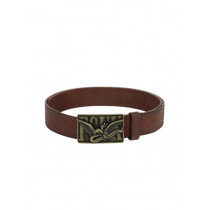 French Connection Men Brown Leather Belt
