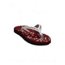 ADIDAS Unisex Vines Red Flip Flops