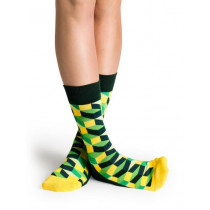Happy Socks Unisex Green Socks