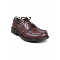 Lee Cooper Men Leather Semi Formal Brown Shoe