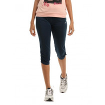 Fila Women Navy Blue Savari 3/4th Pants