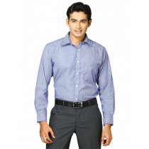 John Miller Men Blue stripes Shirts