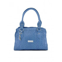 Lino Perros Women Polka Blue Handbag
